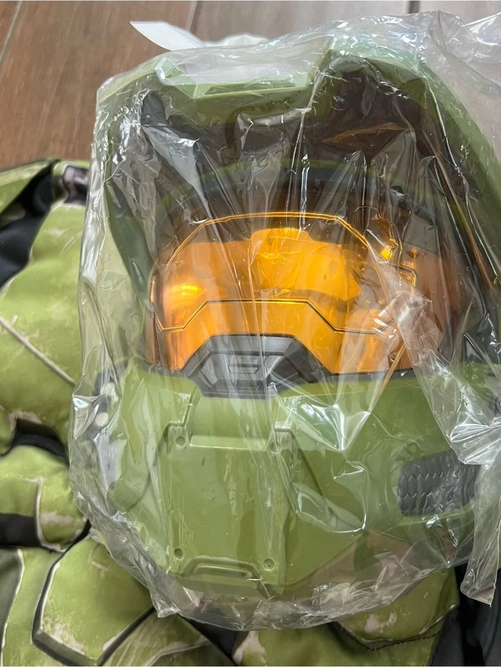 HALO Infinite Master Chief Muscle Padded Costume - Sz M 7-8 Disguise Cost NWT